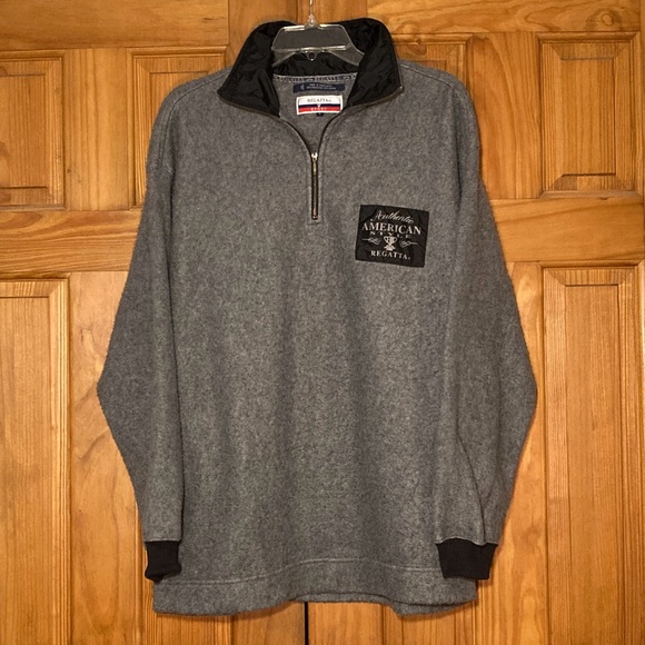 NWOT Vintage Regatta Sport Fleece 1/4 Zip Pullover Men's L - Picture 1 of 10